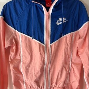 Nike XS Blue and Pink Jacket